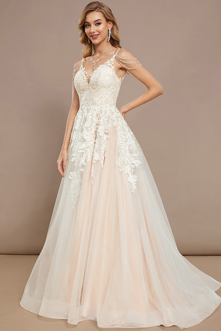 Robe De Princesse En Tulle Brodé