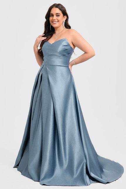 Robe De Princesse Satin Fluide - gallery 8