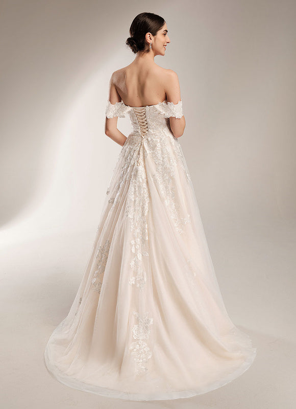 Robe De Princesse Élégance Aérienne - gallery 3