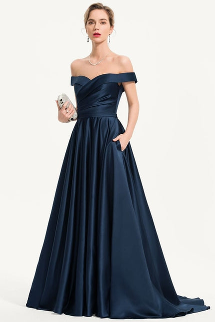 Robe De Princesse Nocturne Élégante - gallery 1