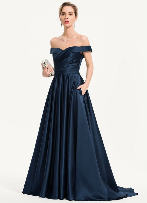 Robe De Princesse Nocturne Élégante - gallery 1