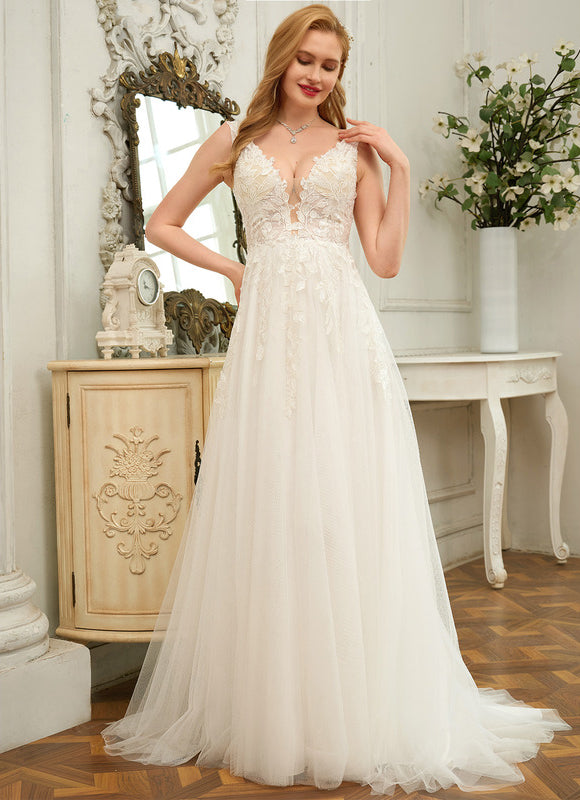 Robe De Princesse Éthérée Lumineuse - gallery 3