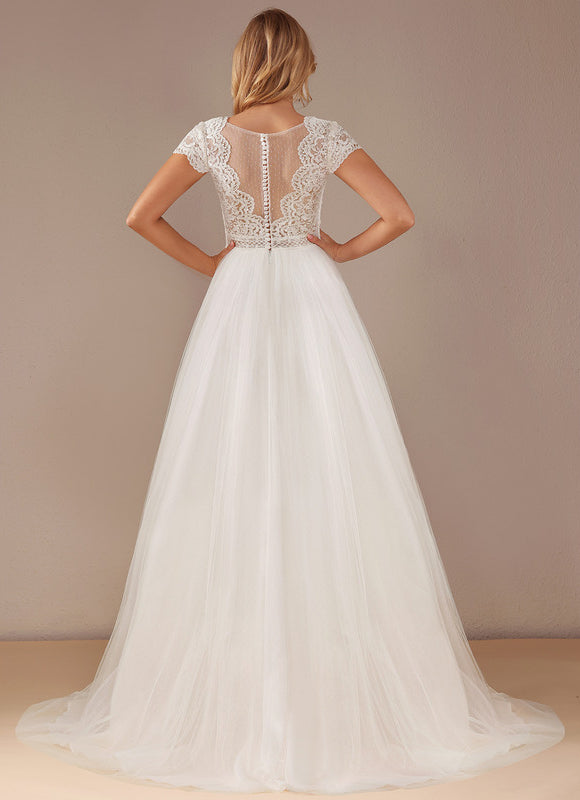 Robe De Princesse Éthérée Lumineuse - gallery 6