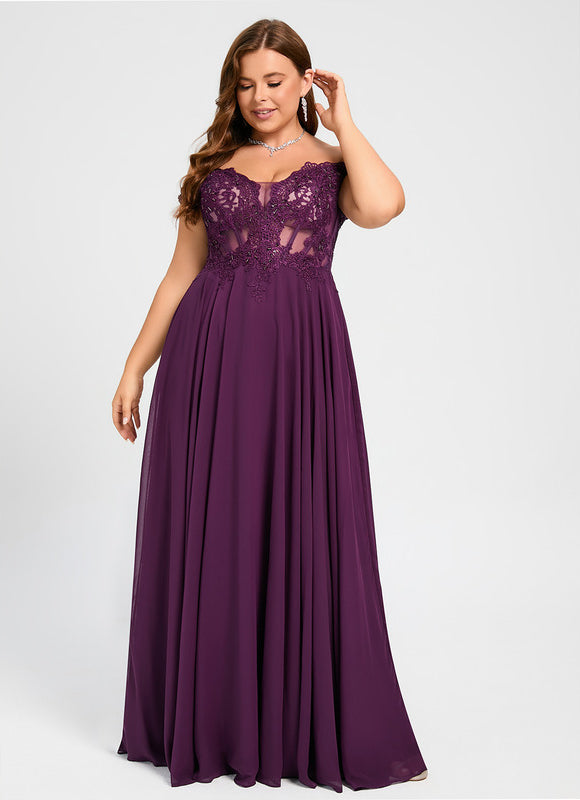 Robe De Princesse Élégante Violette - gallery 8