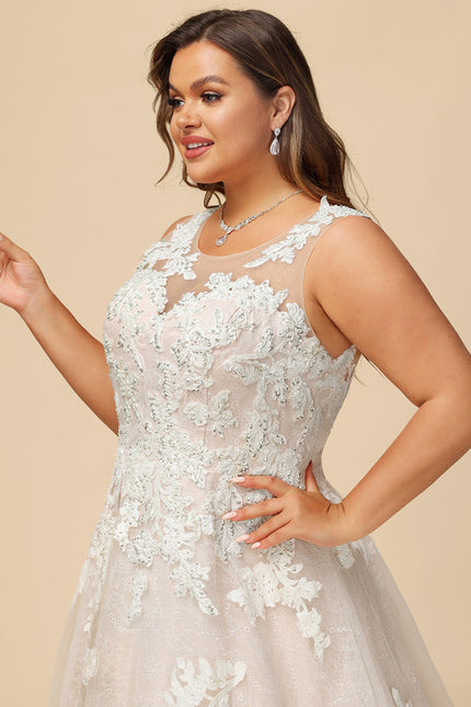 Robe De Princesse De Mariée Florale - gallery 7