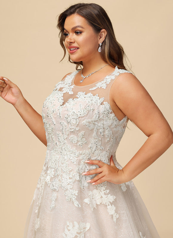 Robe De Princesse De Mariée Florale - gallery 7