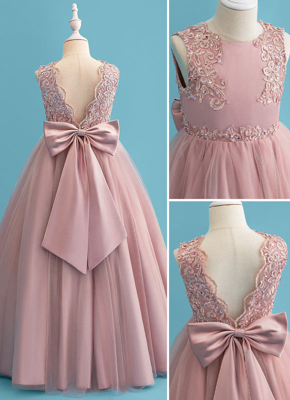 Robe De Princesse Rose Délicate