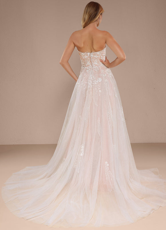 Robe De Princesse Nuancée Romantique - gallery 8