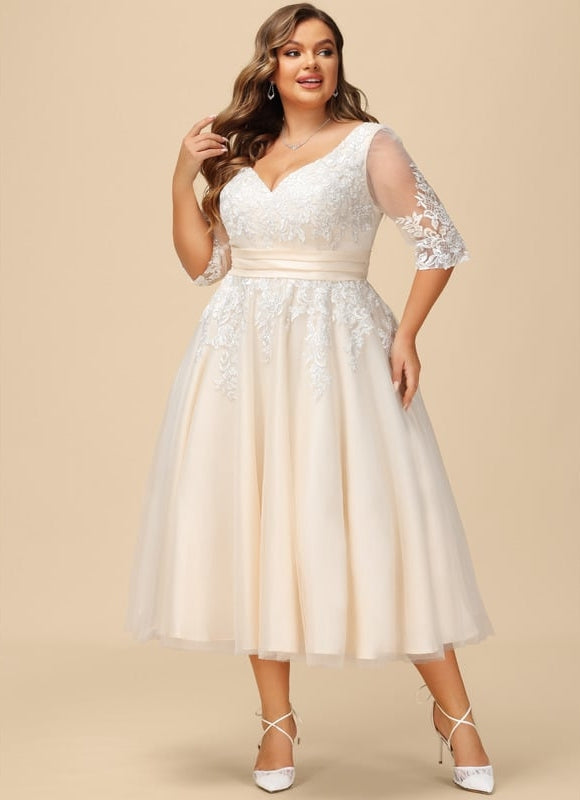 Robe De Princesse Ivoire Romantique - gallery 6