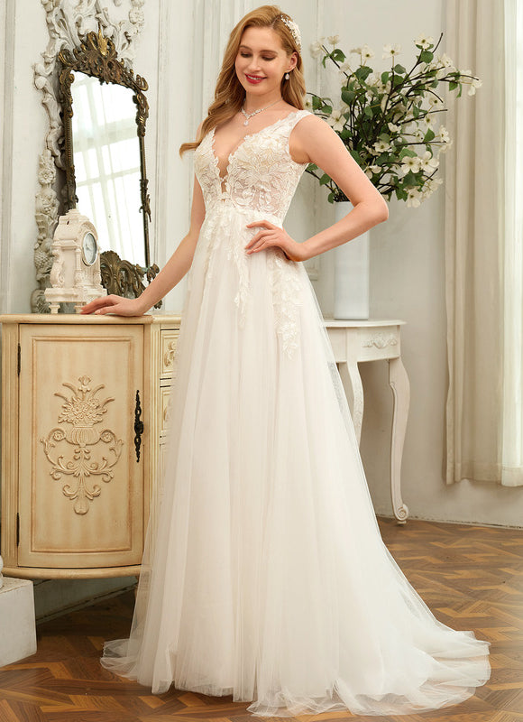 Robe De Princesse Éthérée Lumineuse - gallery 2