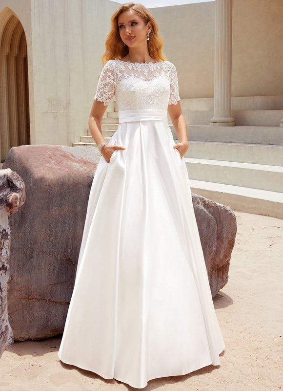 Robe De Princesse Satin Chic - gallery 6
