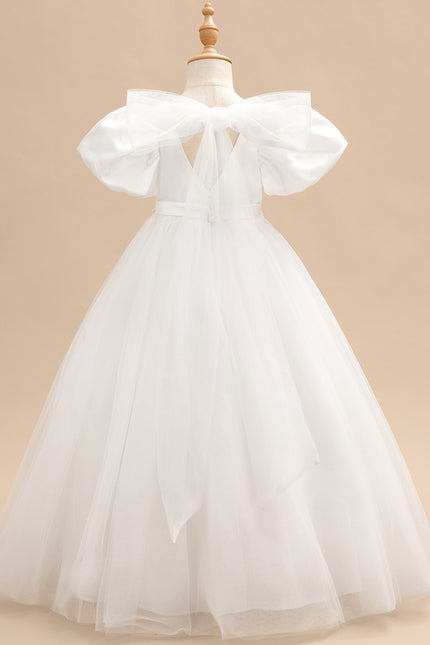 Robe De Princesse Satin Blanc Nuptiale - gallery 4