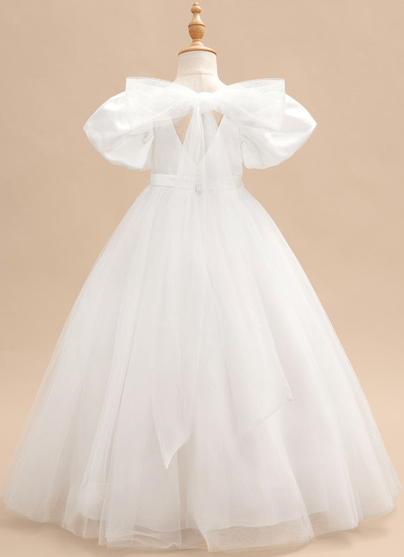 Robe De Princesse Satin Blanc Nuptiale - gallery 4