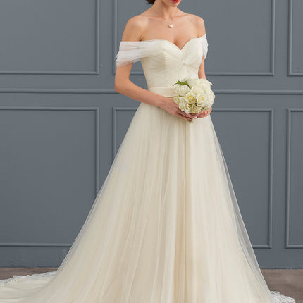 Robe De Princesse Dépaule Dénudée