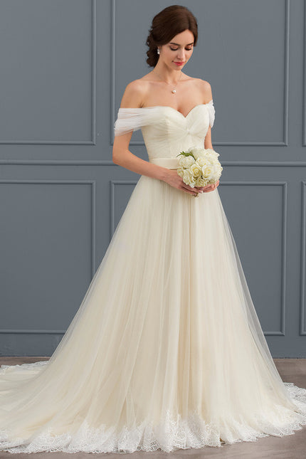 Robe De Princesse Dépaule Dénudée