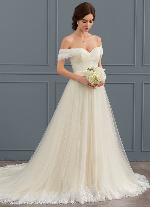 Robe De Princesse Dépaule Dénudée