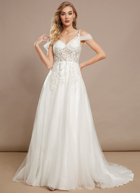 Robe De Princesse Tulle Élégante - gallery 2