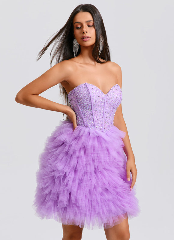 Robe De Princesse Paillette - gallery 5