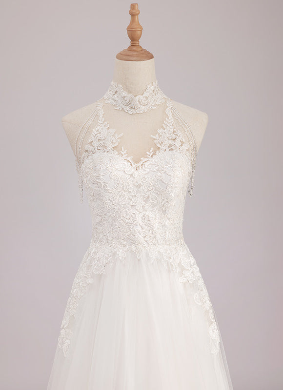 Robe De Princesse Nuptiale Vaporeuse - gallery 5