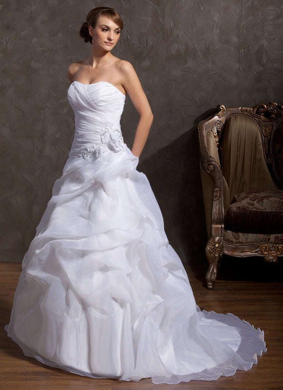 Robe De Princesse Nuptiale Organza
