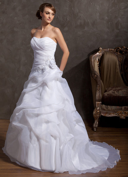 Robe De Princesse Nuptiale Organza