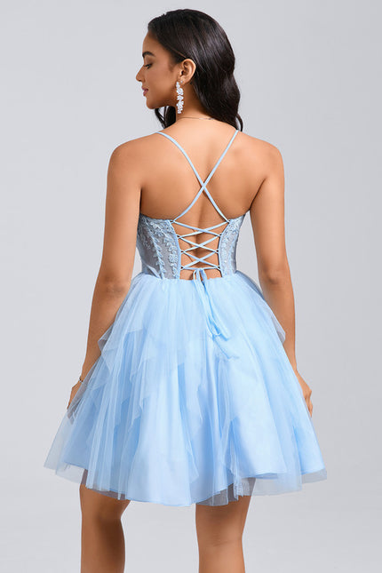 Robe De Princesse Bleu Roi - gallery 2