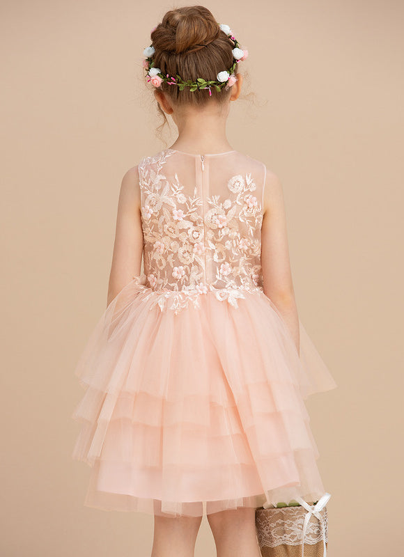 Robe De Princesse Tulle Pêche - gallery 2