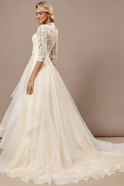Robe De Mariee Princesse Grande Taille - gallery 6