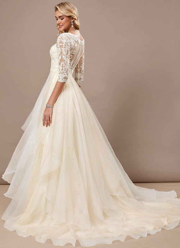 Robe De Mariee Princesse Grande Taille - gallery 6