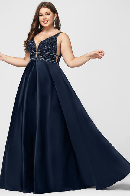 Robe De Princesse Soirée Marine - gallery 7