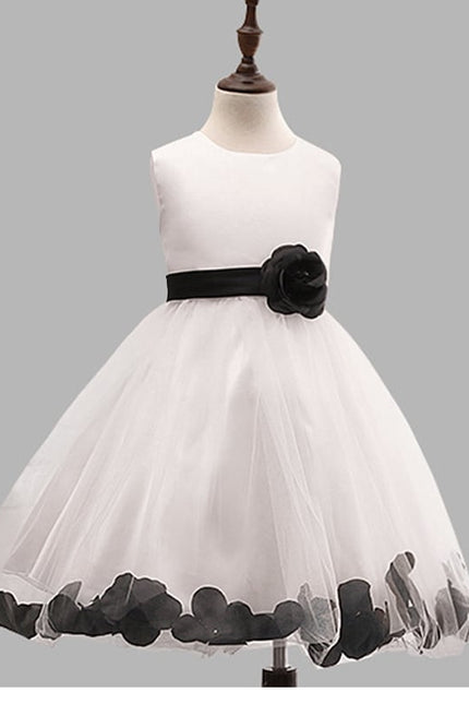Robe De Princesse Fleurie Élégante - gallery 5