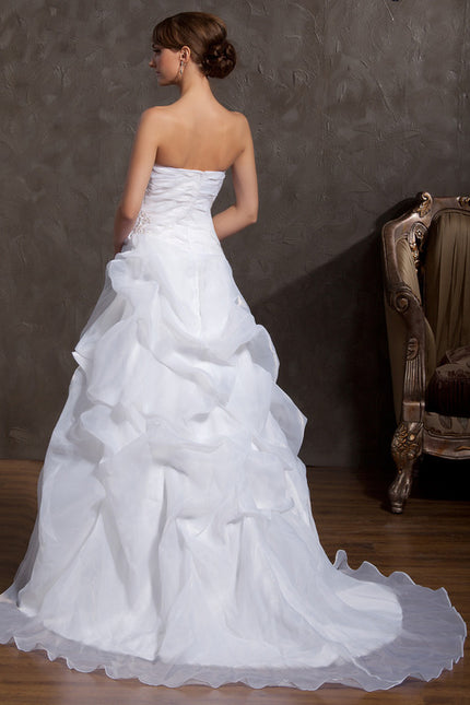 Robe De Princesse Nuptiale Organza - gallery 1