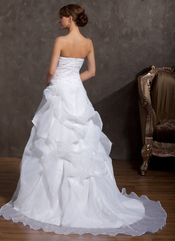 Robe De Princesse Nuptiale Organza - gallery 1