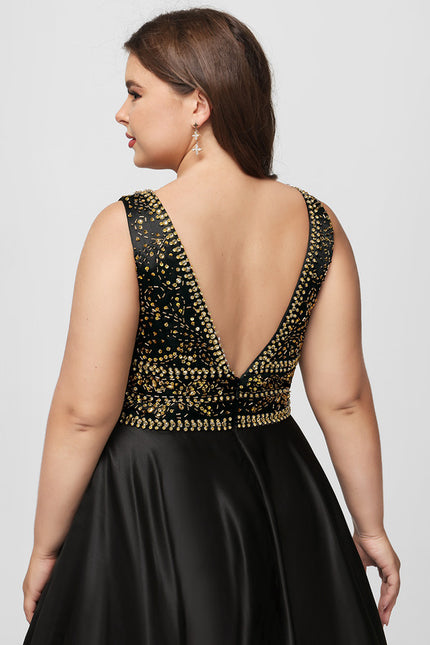 Robe De Princesse Satin Verte - gallery 7