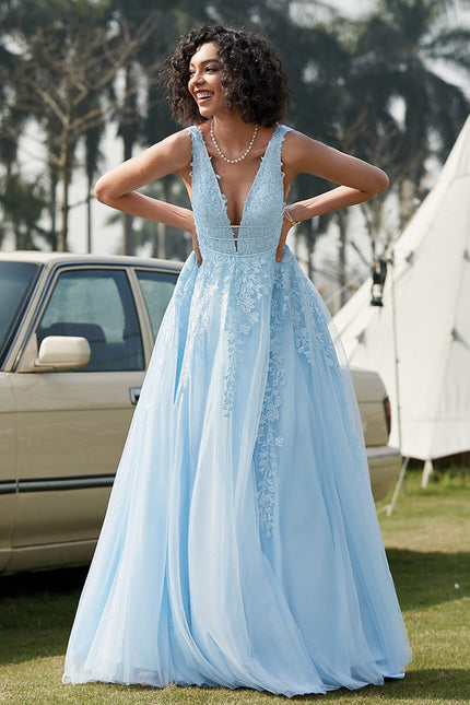 Robe De Princesse Bleue Délicate - gallery 6