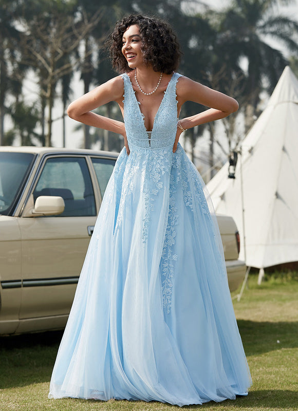 Robe De Princesse Bleue Délicate - gallery 6