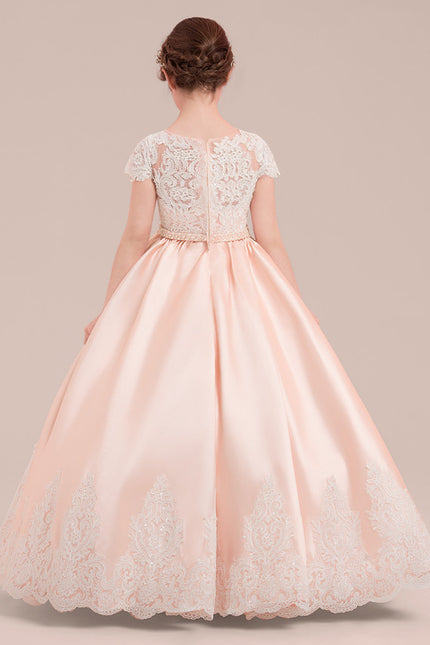 Robe De Princesse Blanche Élégante - gallery 1