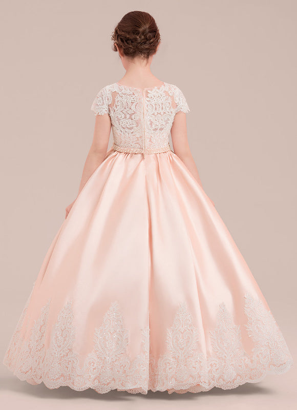 Robe De Princesse Blanche Élégante - gallery 1