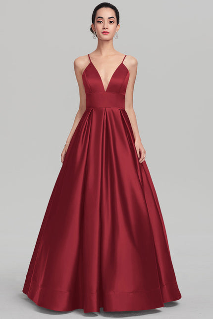 Robe De Princesse Satinée Longue - gallery 2