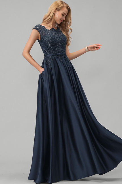 Robe De Princesse Satin Structurée - gallery 1