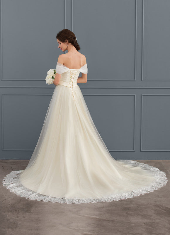 Robe De Princesse Dépaule Dénudée - gallery 6