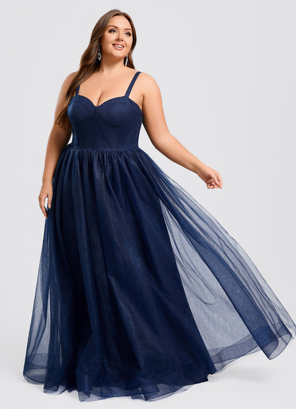 Robe De Princesse Tulle Marine - gallery 7
