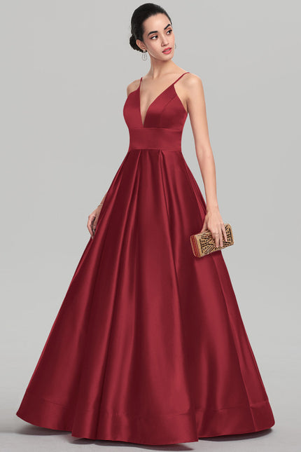 Robe De Princesse Satinée Longue - gallery 3