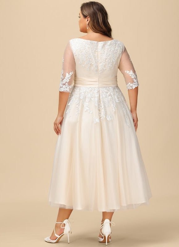Robe De Princesse Ivoire Romantique - gallery 9