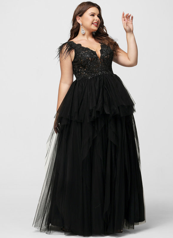 Robe De Princesse Noire Volumineuse - gallery 5