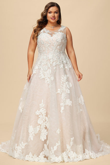 Robe De Princesse De Mariée Florale - gallery 5