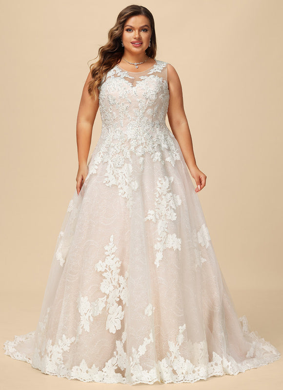 Robe De Princesse De Mariée Florale - gallery 5