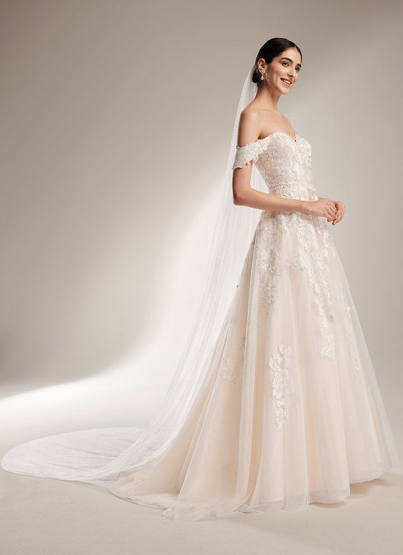 Robe De Princesse Élégance Aérienne - gallery 7