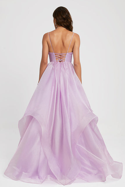 Robe De Princesse Lilas Fluide - gallery 2