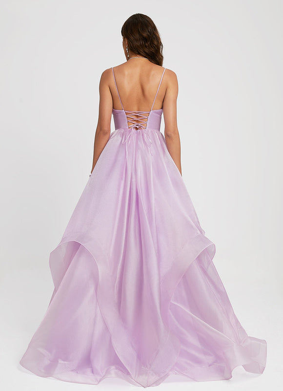 Robe De Princesse Lilas Fluide - gallery 2